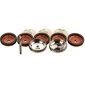 經(jīng)典斜邊磨輪配置